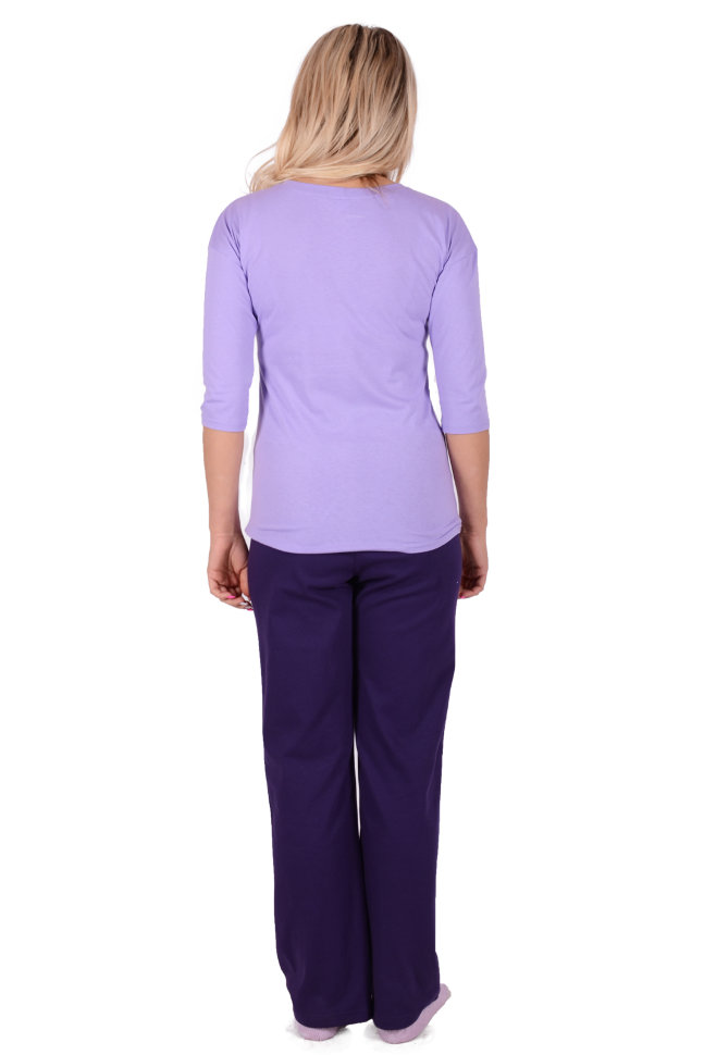 Домашний костюм Д 50/1 (темно фиолетовый)